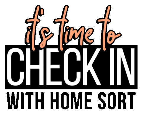 Organization Organize Sticker by Home Sort