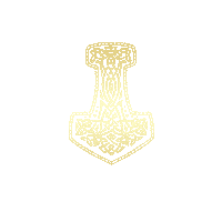 Thor Vikings Sticker by Vinnie Camilleri