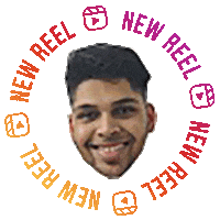 Soham Kuru Sticker by BORN ON INSTAGRAM