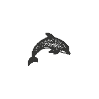 Ocean Whale Sticker by GOT BAG
