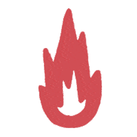 Fire Burn Sticker by Natural Scents Mx