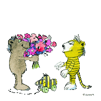 Tigerente Love Sticker by Janosch