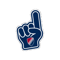 Foamfinger Sticker by Dexter Southfield