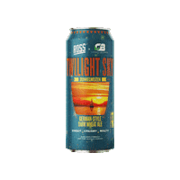Wheat Beer Sunset Sticker by Ross Brewing
