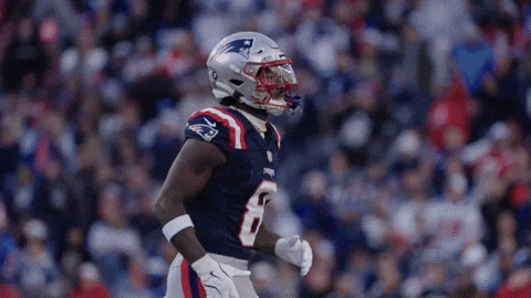 Stefon Diggs Football GIF by New England Patriots