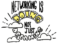 buildyourdreamnetwork dream job network build Sticker