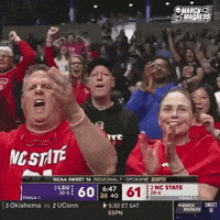 Well Done Applause GIF by NCAA March Madness