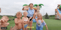 Campsonshinene fun hello summer camp GIF