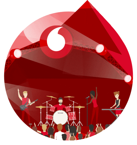 Festival Sticker by VodafoneUK