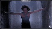 arrowvideo reaction movie film horror GIF