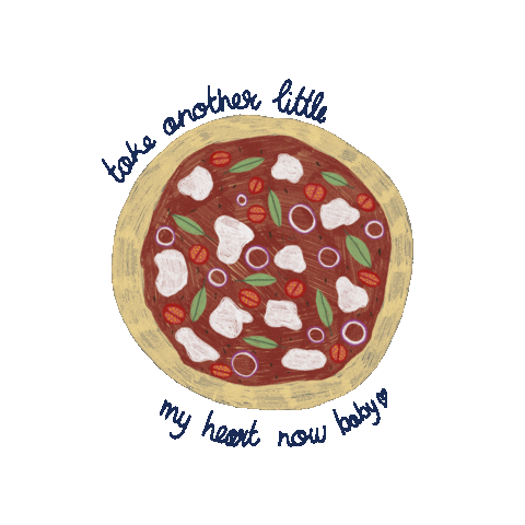 studiopiens giphyupload love food pizza Sticker