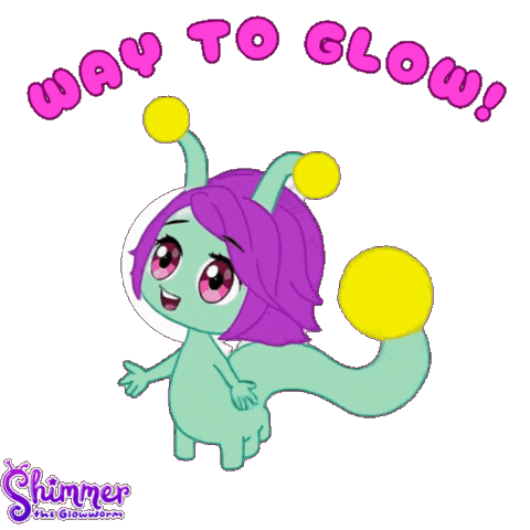 Proud Of You Win Sticker by ShimmertheGlowworm