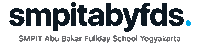 smpitabyfds logo bounce abu yogyakarta Sticker
