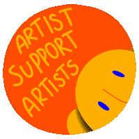 Artistas Sticker by Ilustraalan