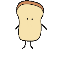 Bennet_ita bread pane bennet shopper bennet Sticker