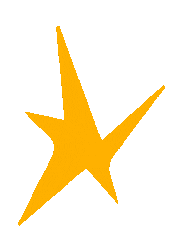 Yellow Star Sticker by Branches Mission Lab