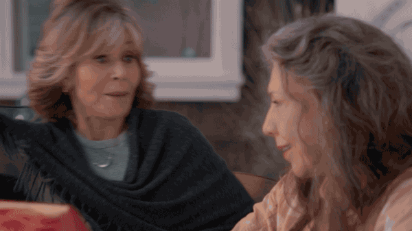 High Five Best Friends GIF by Grace and Frankie