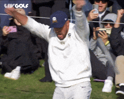 Happy Lets Go GIF by LIV Golf