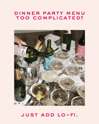 Hosting Dinner Party GIF by Lo-Fi Aperitifs