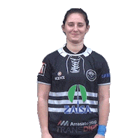 Rugby Irene Sticker by txingudirugby