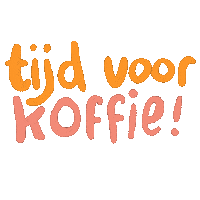 Irene Koffietijd Sticker