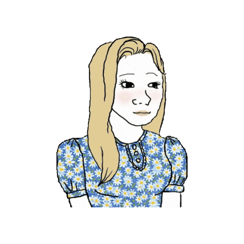 Wojak Dank Memes Sticker by Database數據