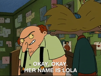 hey arnold nicksplat GIF