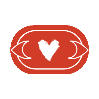jeroan heart red like coracao Sticker