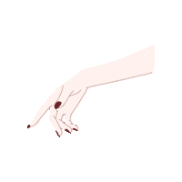 Hand Point Sticker by Franck