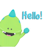 Fufi Hello Sticker