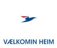 Faroe Islands Føroyar Sticker by Atlantic Airways