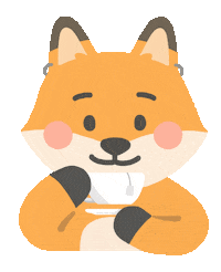 Fox Sticker
