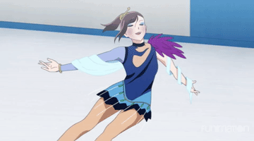 ice skating GIF by Funimation