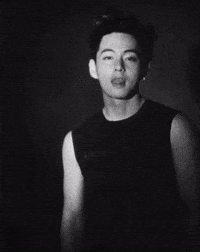 Black And White Tongue GIF