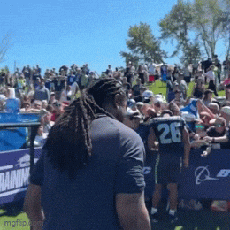 kingkaps7 giphyupload kingkaps7 seahawks richard sherman back in the house GIF