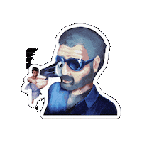 Fight Gun Sticker by Telfaz11