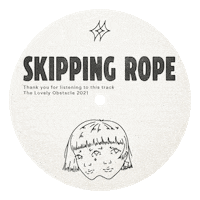 Vinyl Skipping Rope Sticker