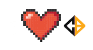 Heart Sticker by thecosmicbyte