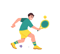 Sport Tennis Sticker by My Weekend Plan