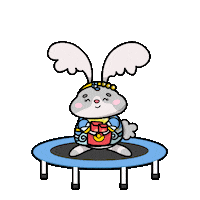 Chinese New Year Jump Sticker by DBS Bank Ltd