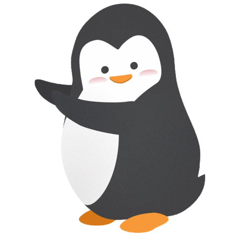 Pinguin Carlo Sticker by CARE Kita App