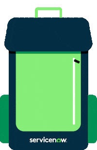 School Backpack Sticker by ServiceNow