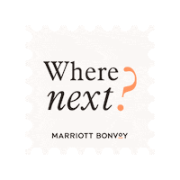 Marriott Hotels Travel Sticker by Marriott Bonvoy