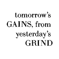 Gailreodica Sticker by GAINS+GRINDS