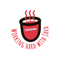 Working Hard Software Development Sticker by Crocusoft