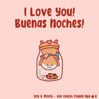 I Love You Cookie GIF by SoyandMochi