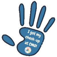 ChildrensMedicalGroup hand doctor cmg checkup Sticker