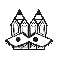 Dee Worrying Sticker by Stamatia Alexaki