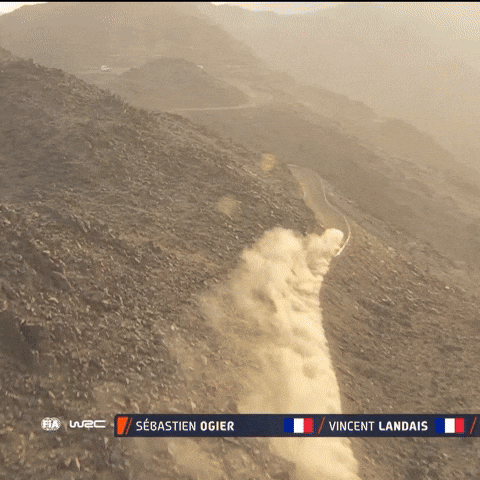 Rallying Saudi Arabia GIF by FIA World Rally Championship