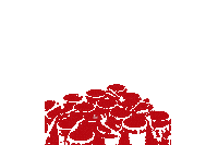 Mörser Sticker by Pyroland